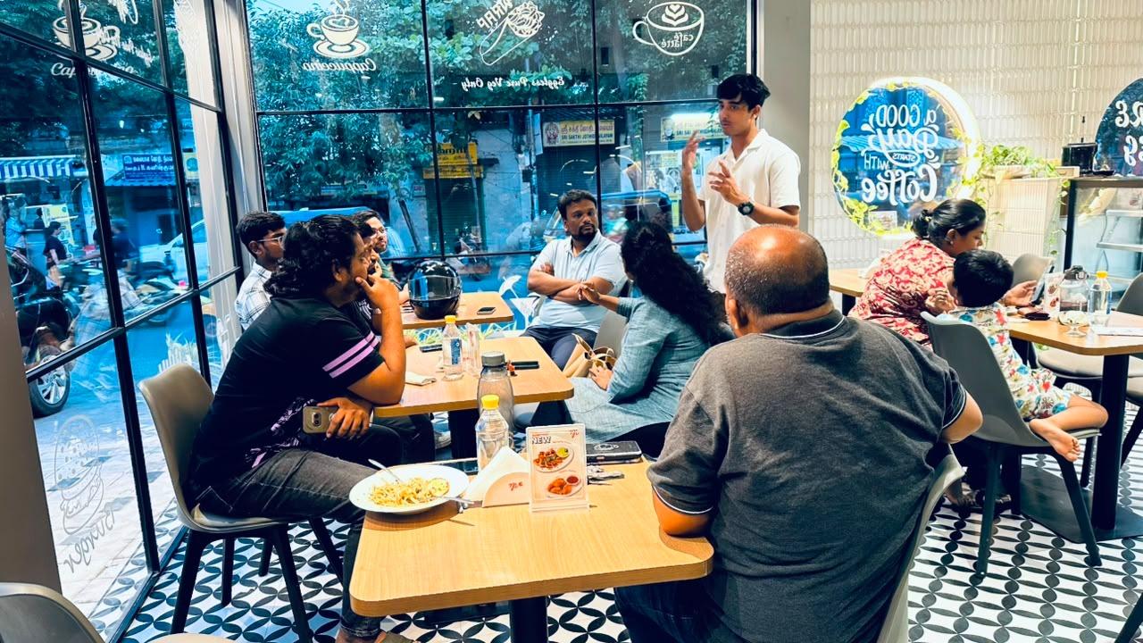 CXO evening: informal, unstructured, useful